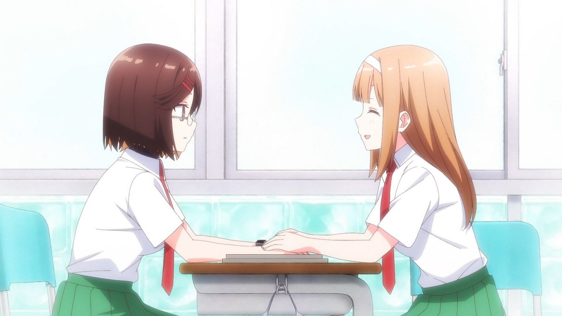 Konoha and Yoshida (Image via Shaft)